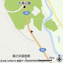 新潟県魚沼市大湯温泉213周辺の地図