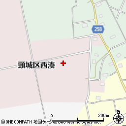新潟県上越市頸城区西湊周辺の地図