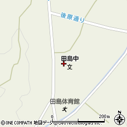 南会津町立田島中学校周辺の地図