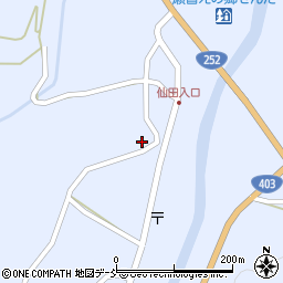 新潟県十日町市中仙田甲673周辺の地図