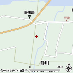 福島県南会津町（南会津郡）静川（能沢向乙）周辺の地図