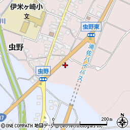 新潟県魚沼市虫野216周辺の地図