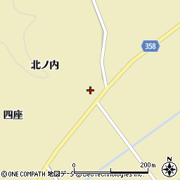 福島県いわき市三和町中三坂宮ノ下周辺の地図