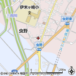 新潟県魚沼市虫野9周辺の地図