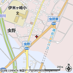 新潟県魚沼市虫野221-2周辺の地図