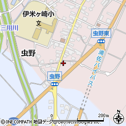 新潟県魚沼市虫野210-1周辺の地図