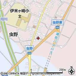 新潟県魚沼市虫野207周辺の地図