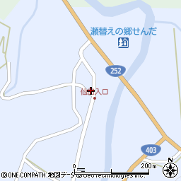 新潟県十日町市中仙田甲760周辺の地図