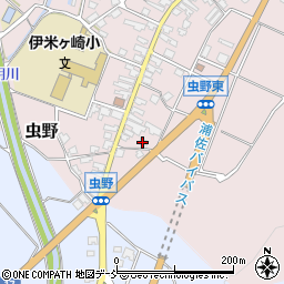 新潟県魚沼市虫野206周辺の地図