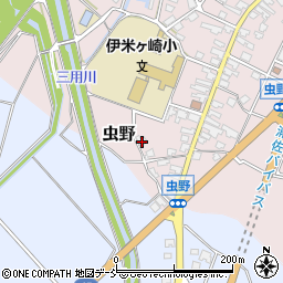 新潟県魚沼市虫野15周辺の地図