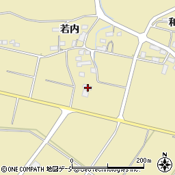 福島県白河市大信下新城古保木周辺の地図
