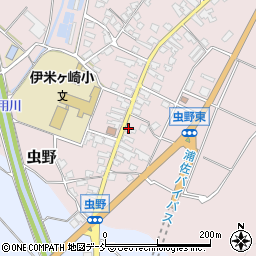 新潟県魚沼市虫野191周辺の地図