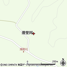 福島県白河市大信隈戸滑里川22周辺の地図