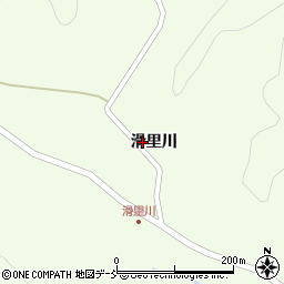 福島県白河市大信隈戸滑里川25周辺の地図