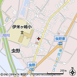 新潟県魚沼市虫野46周辺の地図