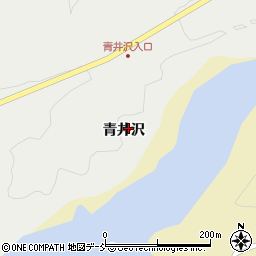 福島県石川郡平田村西山青井沢周辺の地図
