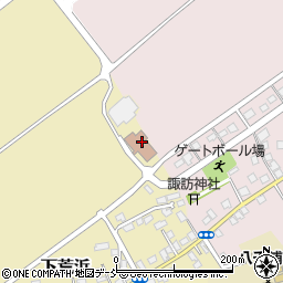 上越市八千浦交流館はまぐみ周辺の地図