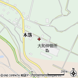 新潟県十日町市木落167周辺の地図