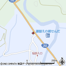 新潟県十日町市中仙田甲846周辺の地図