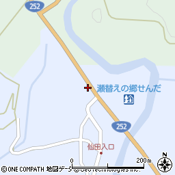新潟県十日町市中仙田甲848周辺の地図