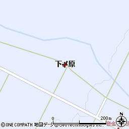 福島県下郷町（南会津郡）音金（下ノ原）周辺の地図