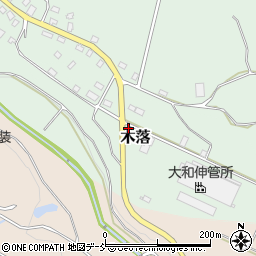 新潟県十日町市木落252周辺の地図