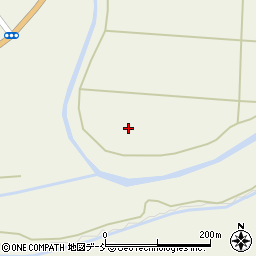 福島県白河市大信増見落合周辺の地図