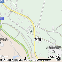 新潟県十日町市木落199周辺の地図