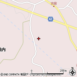 福島県玉川村（石川郡）南須釜（鐙摺）周辺の地図