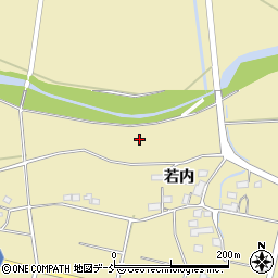 福島県白河市大信下新城（梅ノ木）周辺の地図