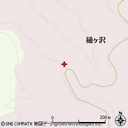 福島県白河市大信下小屋樋ヶ沢168周辺の地図
