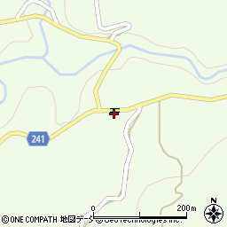 川谷簡易郵便局周辺の地図