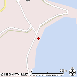 石川県鳳珠郡穴水町甲ニ周辺の地図