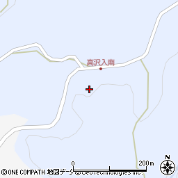 新潟県上越市吉川区高沢入360周辺の地図
