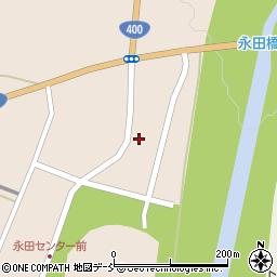 福島県南会津郡南会津町永田枇杷影周辺の地図