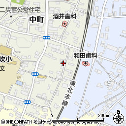 薄井豆腐店周辺の地図