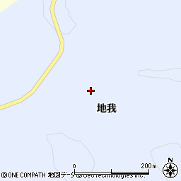 福島県石川郡平田村東山地我42周辺の地図