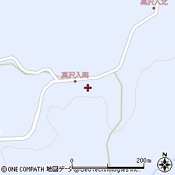 新潟県上越市吉川区高沢入409周辺の地図