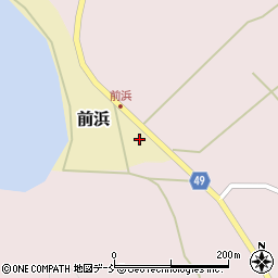 石川県羽咋郡志賀町前浜井周辺の地図