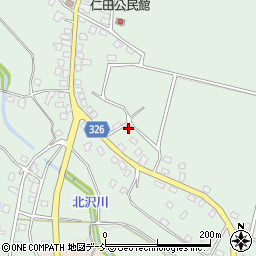 新潟県十日町市仁田2501周辺の地図