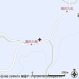 新潟県上越市吉川区高沢入459周辺の地図