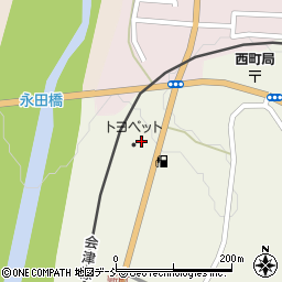福島トヨペット　南会津店周辺の地図
