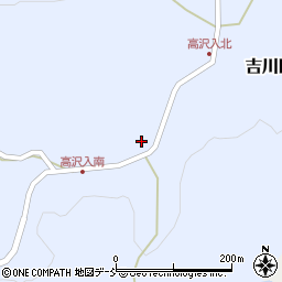 新潟県上越市吉川区高沢入466周辺の地図