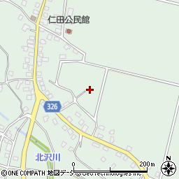 新潟県十日町市仁田2518周辺の地図