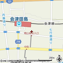 ヤマザキＹショップ田島駅前店周辺の地図