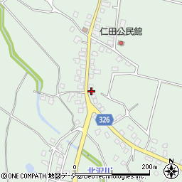 新潟県十日町市仁田2461周辺の地図
