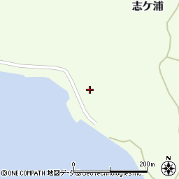 石川県鳳珠郡穴水町志ケ浦カ周辺の地図