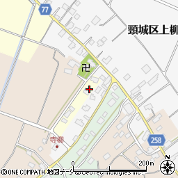 新潟県上越市頸城区寺田周辺の地図