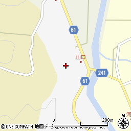 新潟県上越市吉川区十町歩周辺の地図