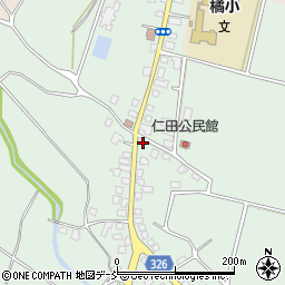 新潟県十日町市仁田2435-1周辺の地図